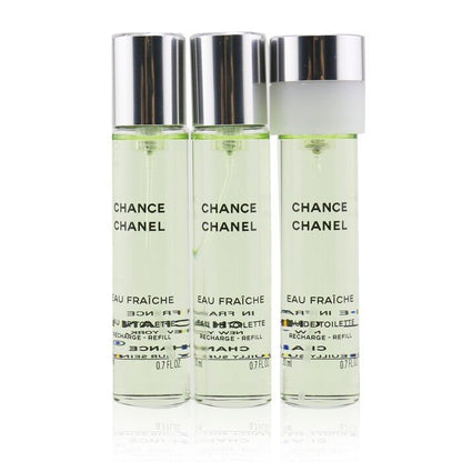 Chanel Chance Eau Fraiche Twist & Spray Eau De Toilette Refill 3x20ml/0.7oz