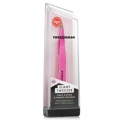 Tweezerman Slant Tweezer - Pink (Studio Collection)