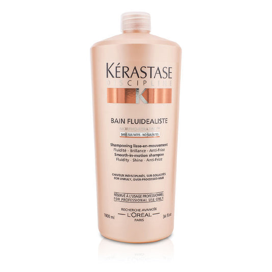 Discipline Bain Fluidealiste Smooth-In-Motion Sulfate Free Shampoo (For Unrul Over-Processed Hair) 1000ml