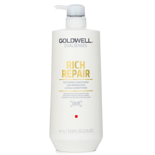 Goldwell Dual Senses Rich Repair Restoring Conditioner (Regeneration For Damaged Hair) 1000ml