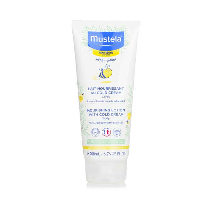 Mustela Nourishing Body Lotion With Cold Cream - For Dry Skin 200ml