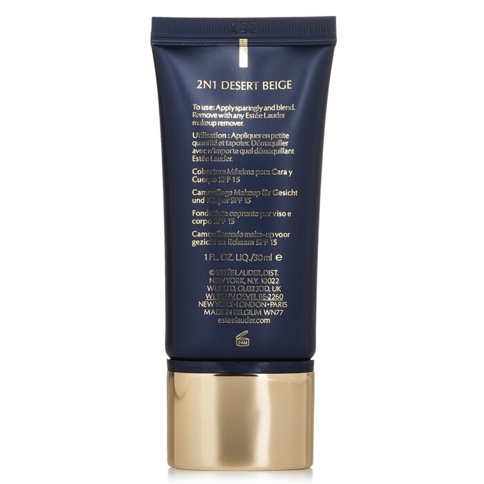 Estee Lauder Double Wear Maximum Cover Camouflage Make Up (Face & Body) SPF15 - 2N1 Desert Beige 30ml