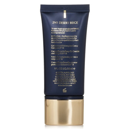 Estee Lauder Double Wear Maximum Cover Camouflage Make Up (Face & Body) SPF15 - 2N1 Desert Beige 30ml