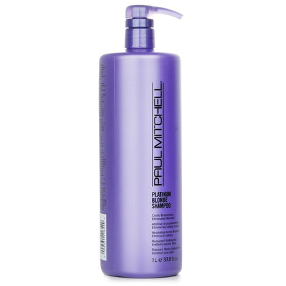 Paul Mitchell Platinum Blonde Shampoo (Cools Brassiness - Eliminates Warmth) 1000ml