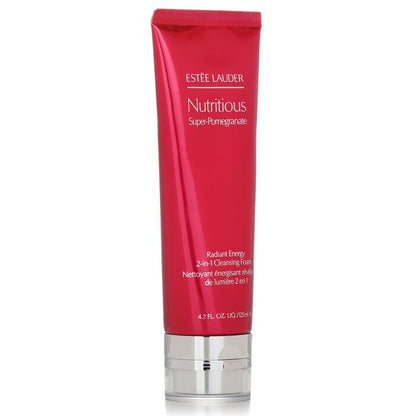 Estee Lauder Nutritious Super-Pomegranate Radiant Energy 2-In-1 Cleansing Foam 125ml