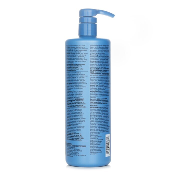 Paul Mitchell Spring Loaded Frizz-Fighting Shampoo (Cleanses Curls, Tames Frizz) 710ml