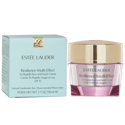 Estee Lauder Resilience Multi-Effect Tri-Peptide Face and Neck Creme SPF 15 - For Normal/ Combination Skin 50ml