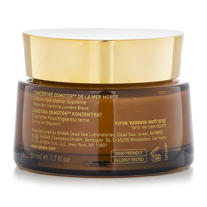 Ahava Dead Sea Osmoter Concentrate Supreme Hydration Cream (Blue Light Defender) 50ml