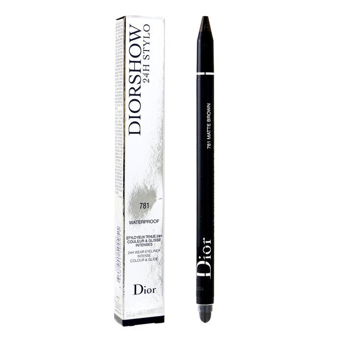Christian Dior Diorshow 24H Stylo Waterproof Eyeliner -  781 Matte Brown 0.2g