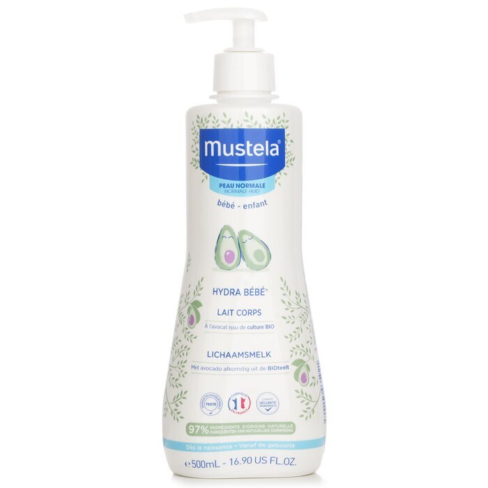 Mustela Hydra-Bebe Body Lotion With Organic Avocado - Normal Skin 500ml