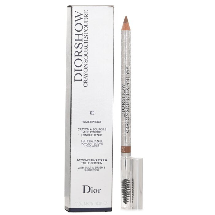 Christian Dior Diorshow Waterproof Crayon Sourcils Poudre -  02 Chestnut 1.19g