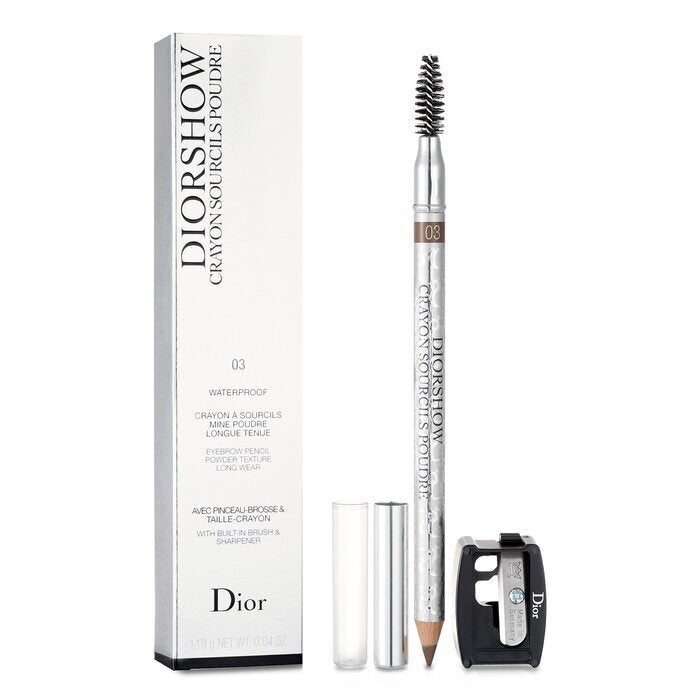Christian Dior Diorshow Waterproof Crayon Sourcils Poudre -  03 Brown 1.19g