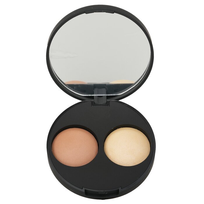 INIKA Organic Baked Mineral Contour Duo -  Almond 5g