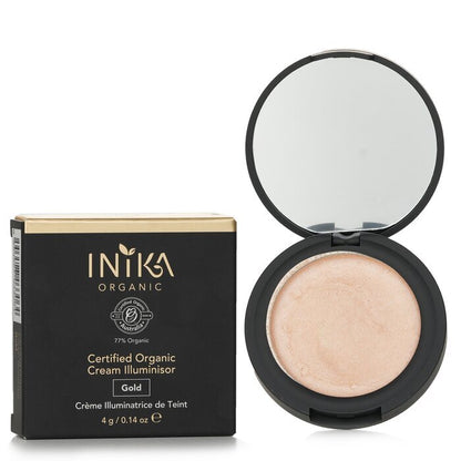 INIKA Organic Certified Organic Cream Illuminisor -  Gold 4g