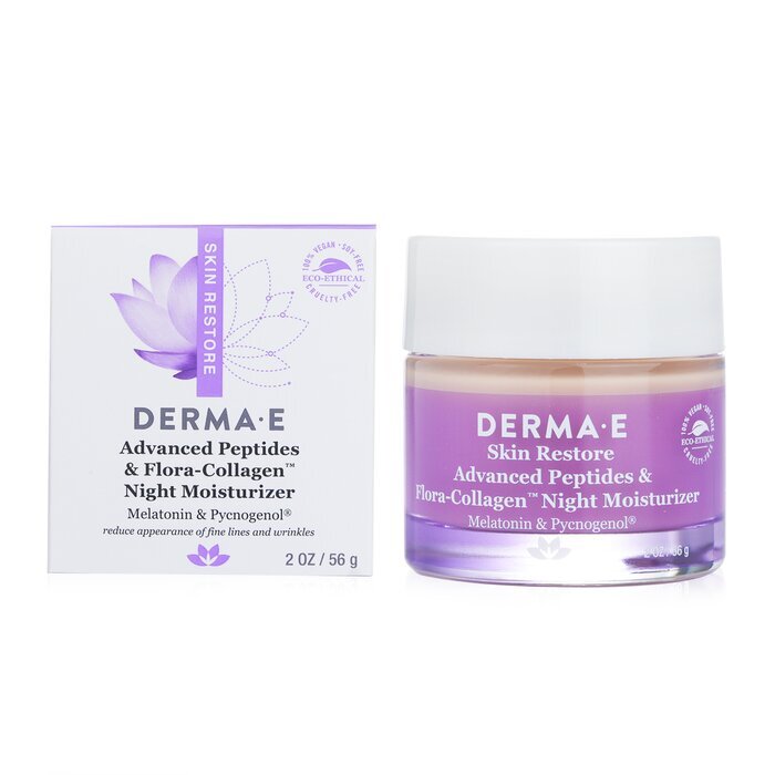 Derma E Skin Restore Advanced Peptides & Flora Collagen Night Moisturizer 56g