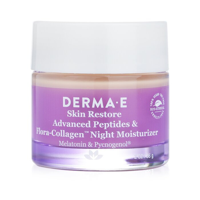 Derma E Skin Restore Advanced Peptides & Flora Collagen Night Moisturizer 56g