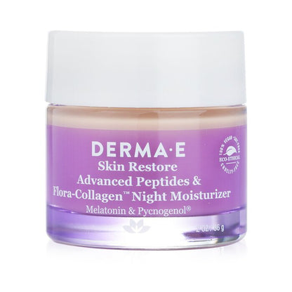 Derma E Skin Restore Advanced Peptides & Flora Collagen Night Moisturizer 56g