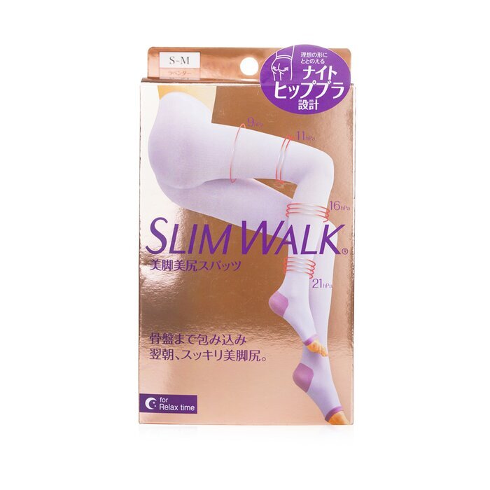 SlimWalk Beautiful Butt Spats Sleep Compression Spats -  Lavender (Size: S-M) 1pair
