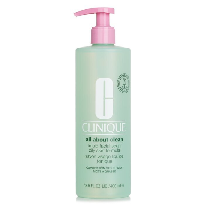 Clinique All About Clean Liquid Facial Soap Oily Skin Formula (Combination Oily to Oily Skin) 400ml