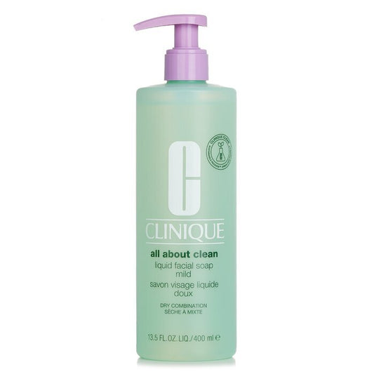 Clinique All About Clean Liquid Facial Soap Mild (Dry Combination Skin) 400ml
