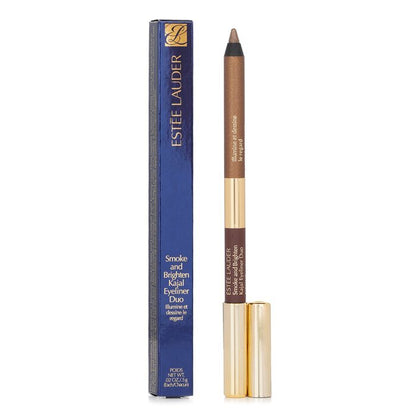 Estee Lauder Smoke And Brighten Kajal Eyeliner Duo -  Dark Chocolate / Rich Bronze 0.5g