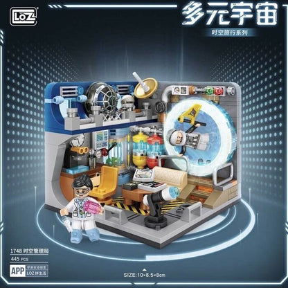 LOZ Multiverse Time Travel Series - Time and Space Administration Building Bricks Set 18x13.8x8cm