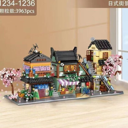 LOZ Ideas Mini Block - Noodle House Building Bricks Set 31 x 23 x 9 cm