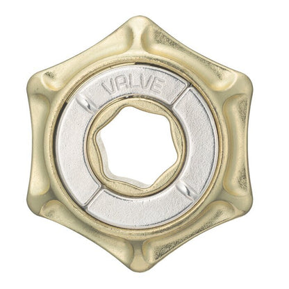 Broadway Toys Hanayama | Valve Hanayama Metal Brainteaser Puzzle Valve Rated Level 4 75*119*45 mm