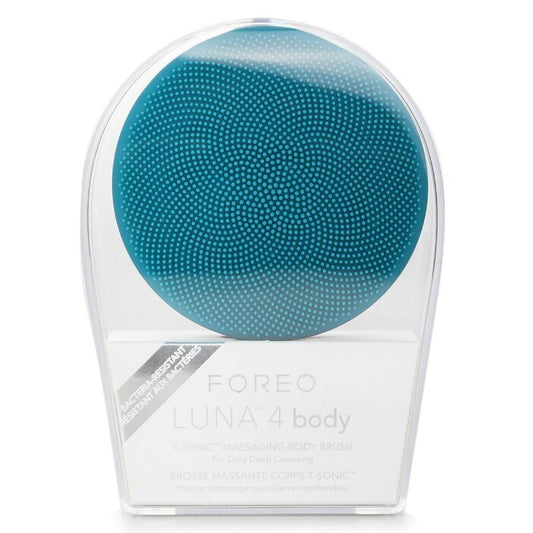 FOREO Luna 4 Body Massaging Body Brush -  Evergreen 1pcs