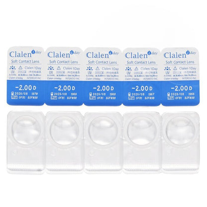 Clalen 1Day Soft Contact Lens -2.00 5pcs x 1 strip