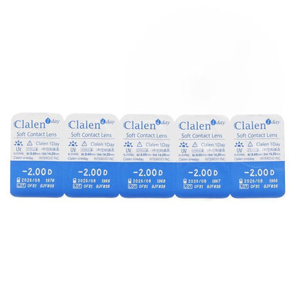 Clalen 1Day Soft Contact Lens -2.00 5pcs x 1 strip