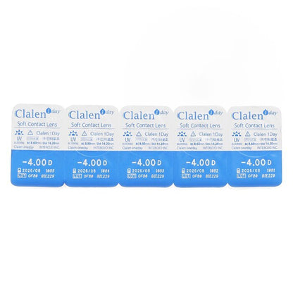 Clalen 1Day Soft Contact Lens -4.00 5pcs x 1 strip
