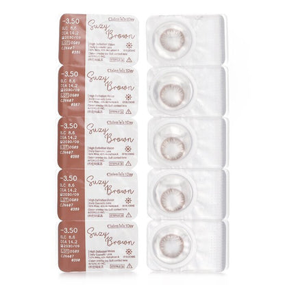 Clalen Iris 1Day Suzy Brown -3.50 5pcs x 1 strip