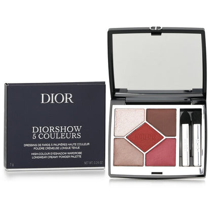 Christian Dior Diorshow 5 Couleurs Longwear Creamy Powder Eyeshadow Palette -  673 Red Tartan 7g