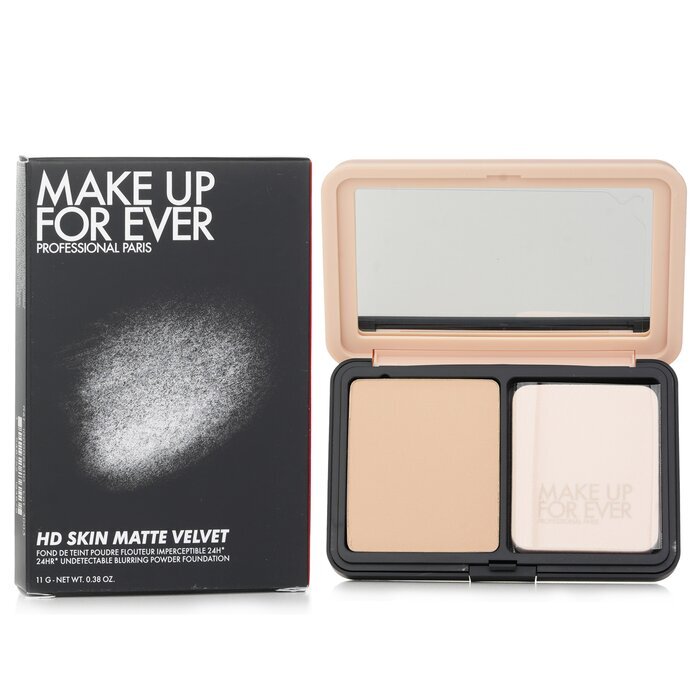 Make Up For Ever HD Skin Matte Velvet 24HR Undetectable Blurring Powder Foundation -  1N10 11g