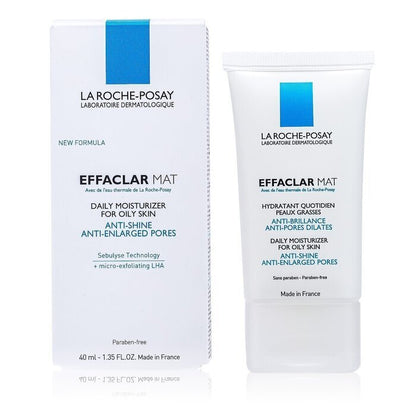 La Roche Posay Effaclar Mat Daily Moisturizer (New Formula, For Oily Skin) 40ml