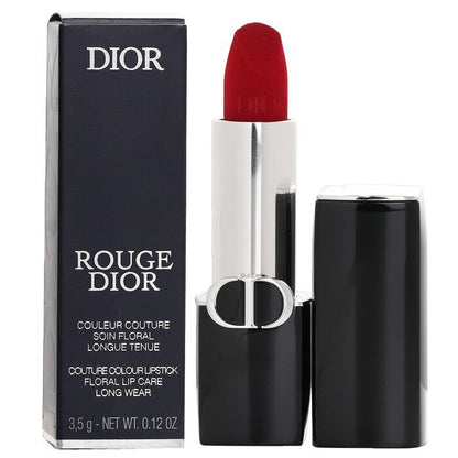 Christian Dior Rouge Dior Couture Colour Velvet & Satin Finishes Lipstick -  999 Velvet Finish 3.5g