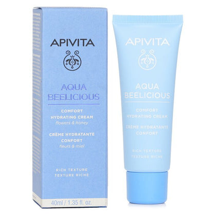 Apivita Aqua Beelicious Comfort Hydrating Cream Flowers & Honey Rich Texture 40ml