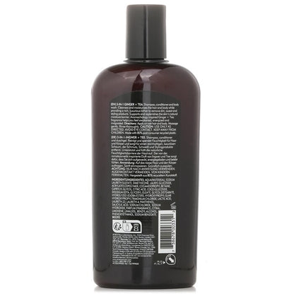 American Crew 3-in-1 Ginger + Tea Shampoo, Conditoner And Body Wash 450ml