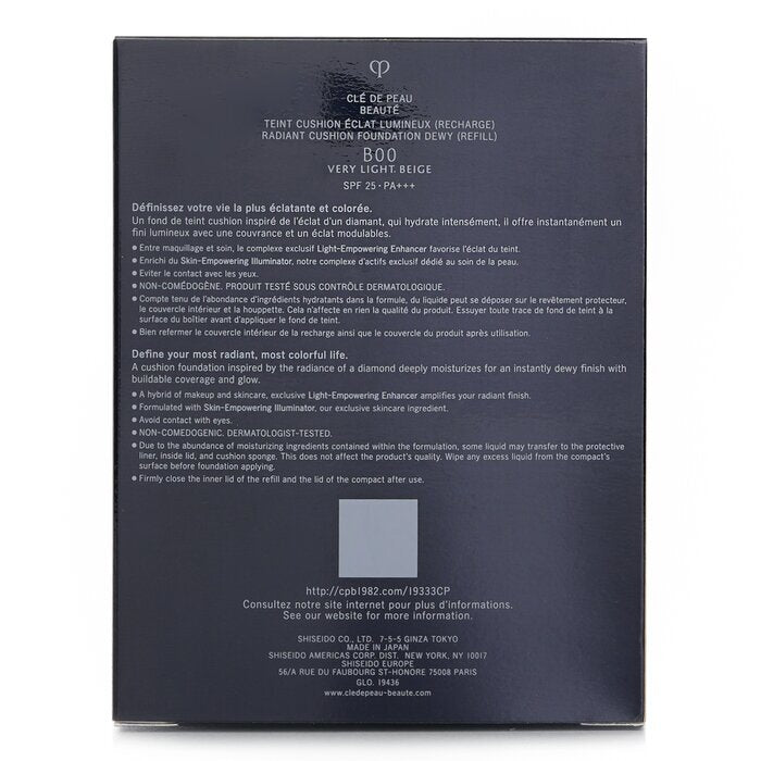 Cle De Peau Radiant Cushion Foundation Dewy (Refill) -  B00 14G