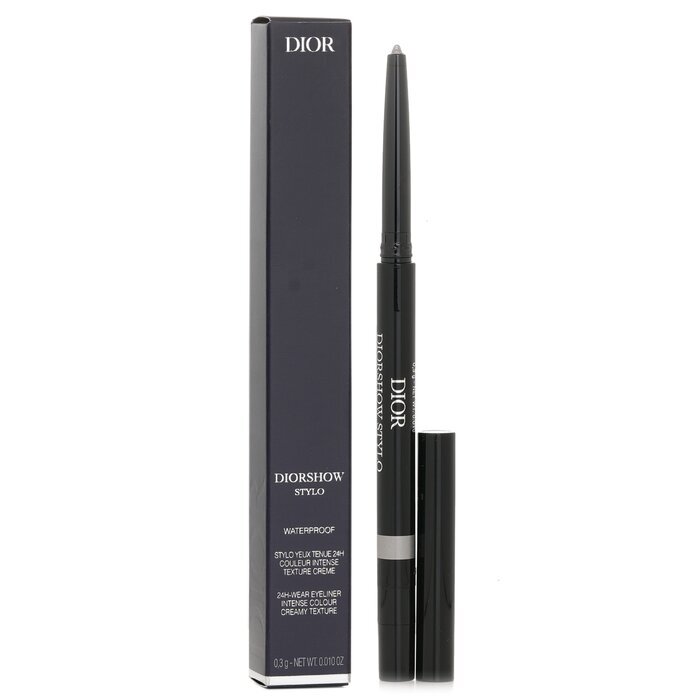 Christian Dior Diorshow Stylo 24H Wear Waterproof Creamy Eyeliner -  076 Pearly Silver 0.3g