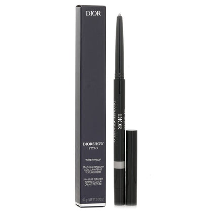 Christian Dior Diorshow Stylo 24H Wear Waterproof Creamy Eyeliner -  076 Pearly Silver 0.3g