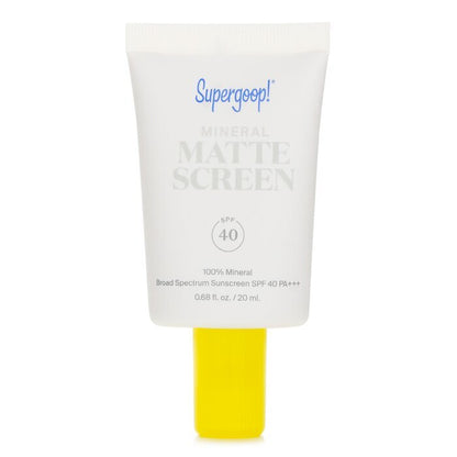 Supergoop Mineral Mattescreen SPF 40 20ml
