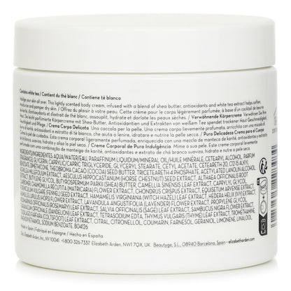Elizabeth Arden White Tea Wild Rose Pure Indulgence Body Cream 400ml