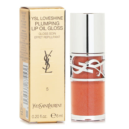 Yves Saint Laurent Loveshine Plumping Lip Oil Gloss -  5 California Sunshine 6ml