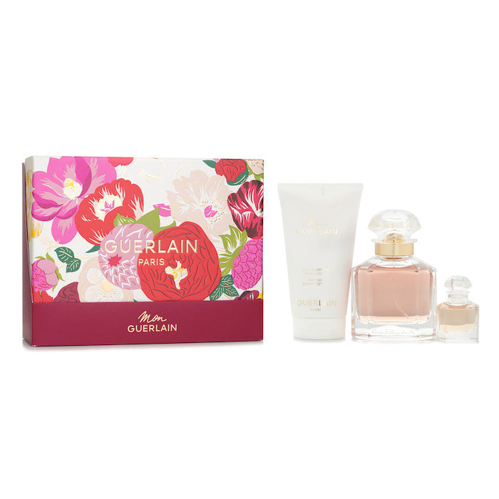 Mon Guerlain Eau de Parfum Gift Set EDP 50ml+5ml+Body Lotion 75ml 3pcs