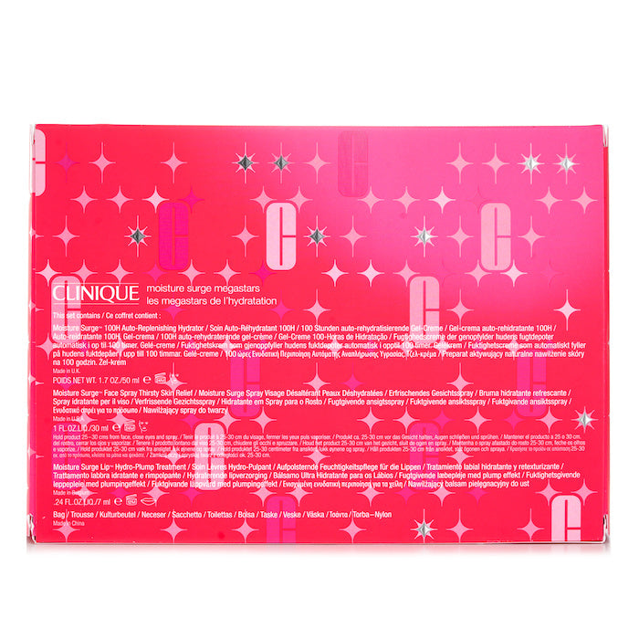 Moisture Surge Set: Moisture Surge 100H + Moisture Surge Face Spray 30ml + Moisture Surge Lip Treatment 7ml+Bag 50ml