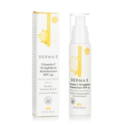 Derma E Vitamin C Weightless Moisturizer SPF 45 (Exp.Date 31 Jan 2027) 60ml