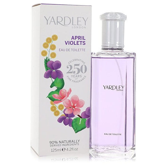 Yardley London April Violets Eau De Toilette Spray 125ml/4.2oz