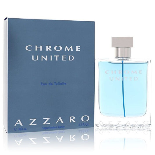 Azzaro Chrome United Eau De Toilette Spray 100ml/3.4oz
